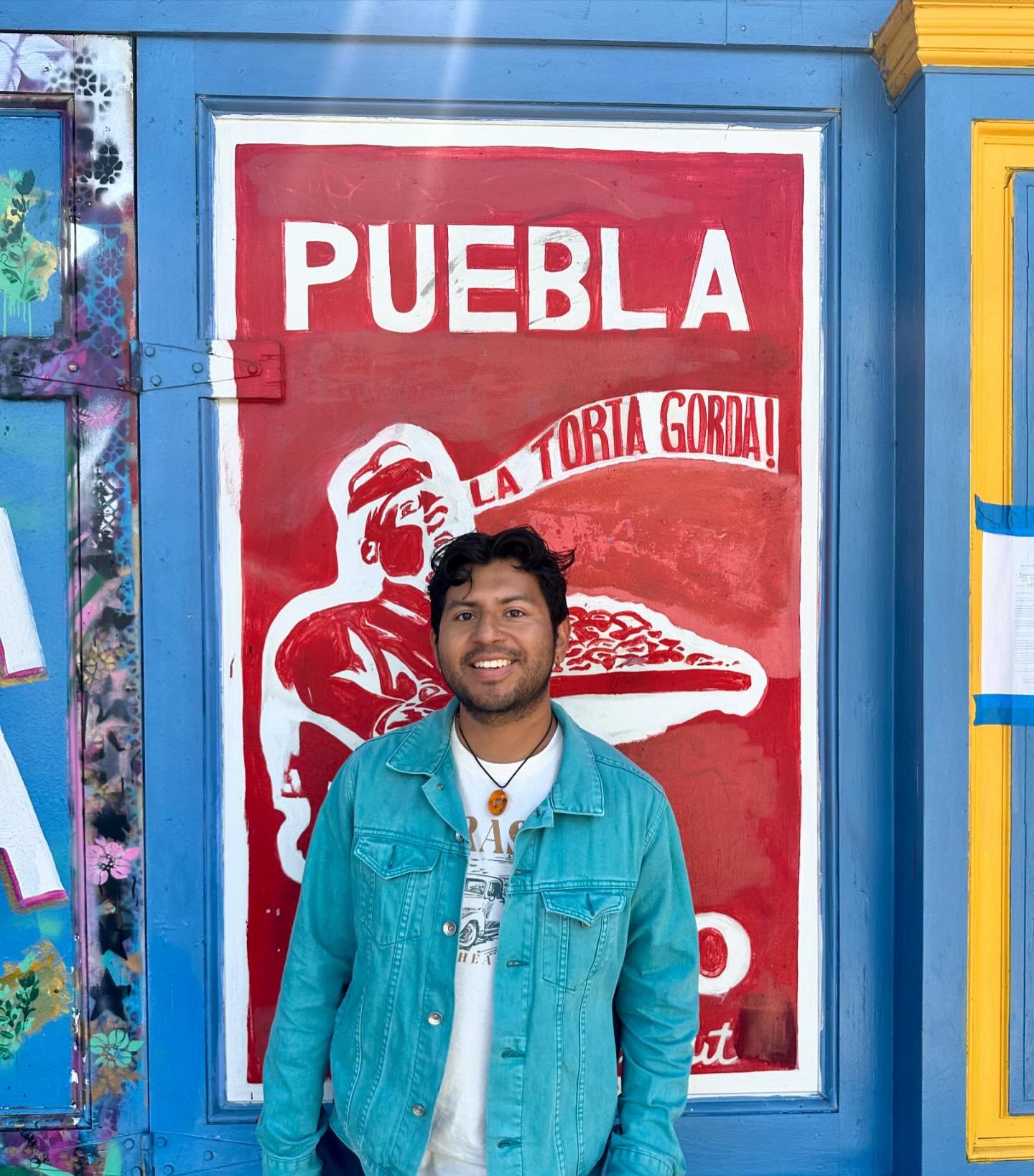 Pablo posing in San Francisco